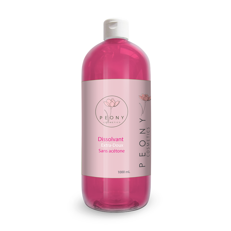Dissolvant doux sans acétone