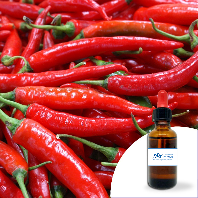 Oleoresine de capsicum alimentaire 5 ml